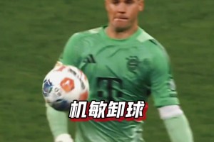 基米希：剛剛是什么東西飛過去了？