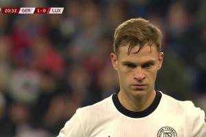 格納布里造紅點套餐！基米希主罰穩(wěn)穩(wěn)命中！德國2-0領先盧森堡！