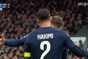 【集錦】法甲-阿什拉夫雙響杜埃破門(mén) 巴黎3-0布雷斯特