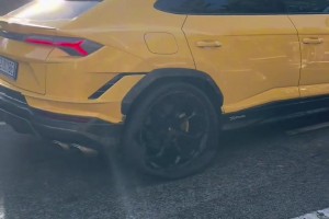 總爆胎我不買了！多納魯馬駕駛蘭博基尼訓練途中遭遇車爆胎