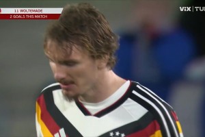 巴庫直塞禁區(qū)助攻！沃爾特馬德破門雙響！德國2-0領(lǐng)先盧森堡！