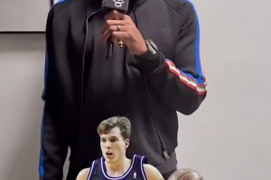 笑死！聽到比自己優(yōu)秀的傳球手請(qǐng)發(fā)出聲音！隆多全程木訥臉！