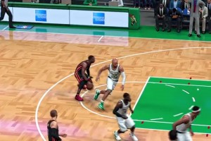 矮五公分的喬丹！2K大神操作韋德，很多動作都還原得很真實(shí)！